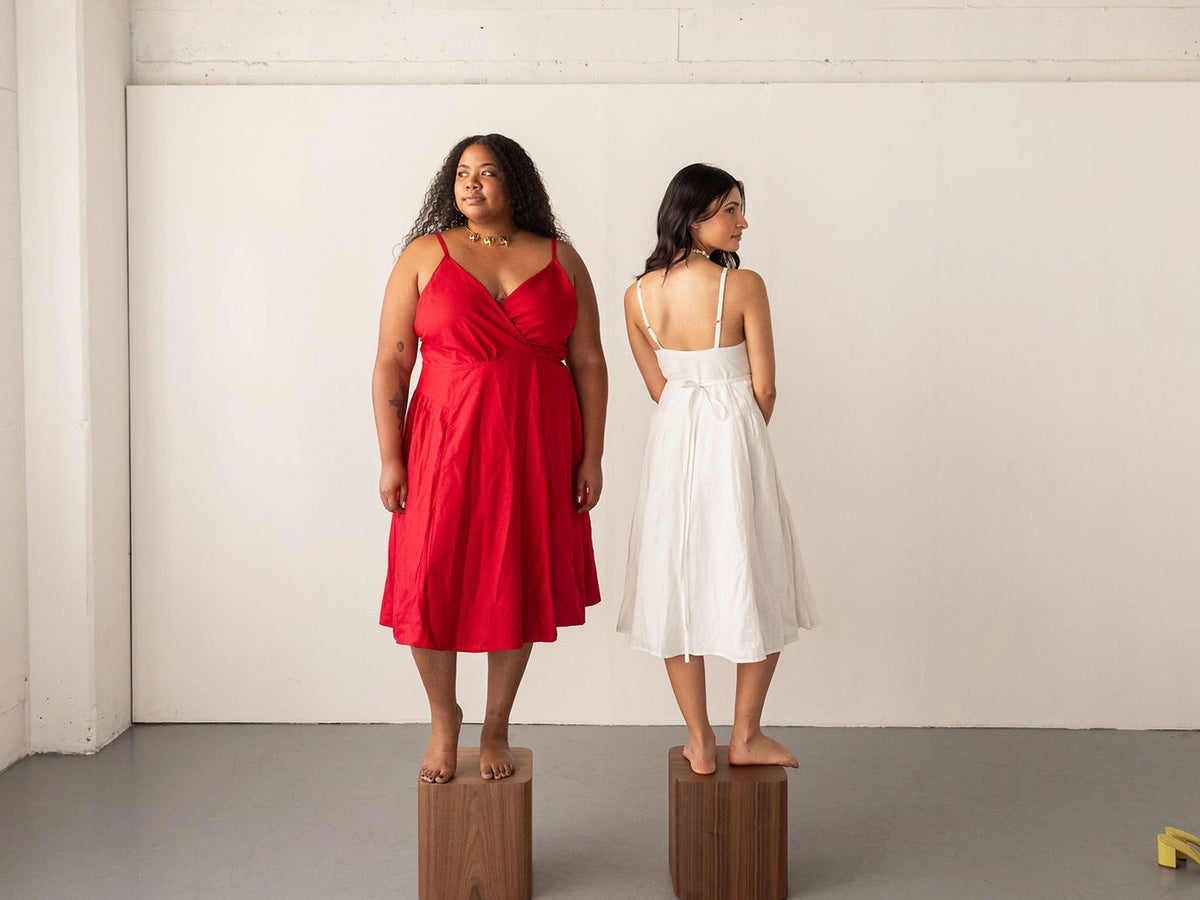 Introducing the Wren Wrap Dress