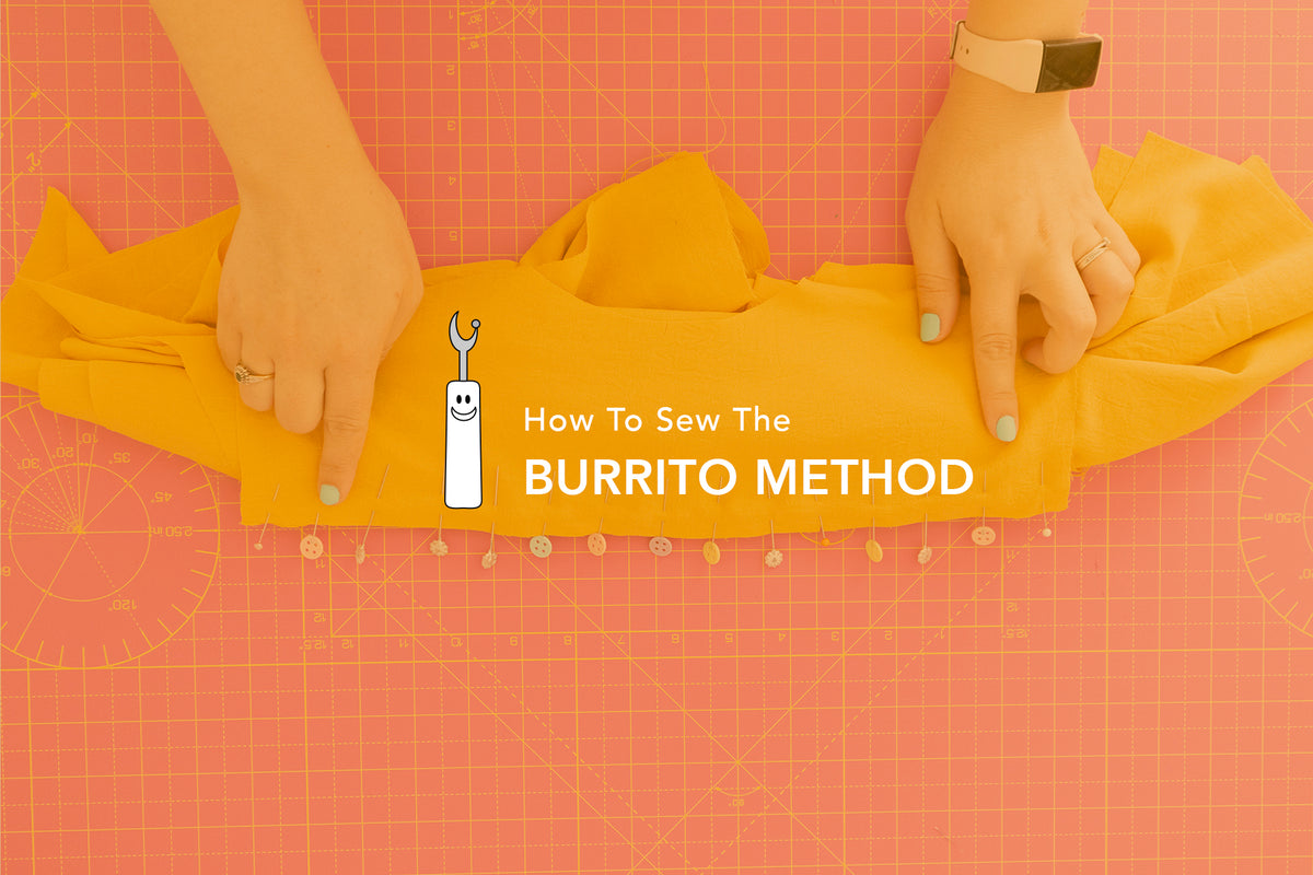 How to sew the Burrito Method