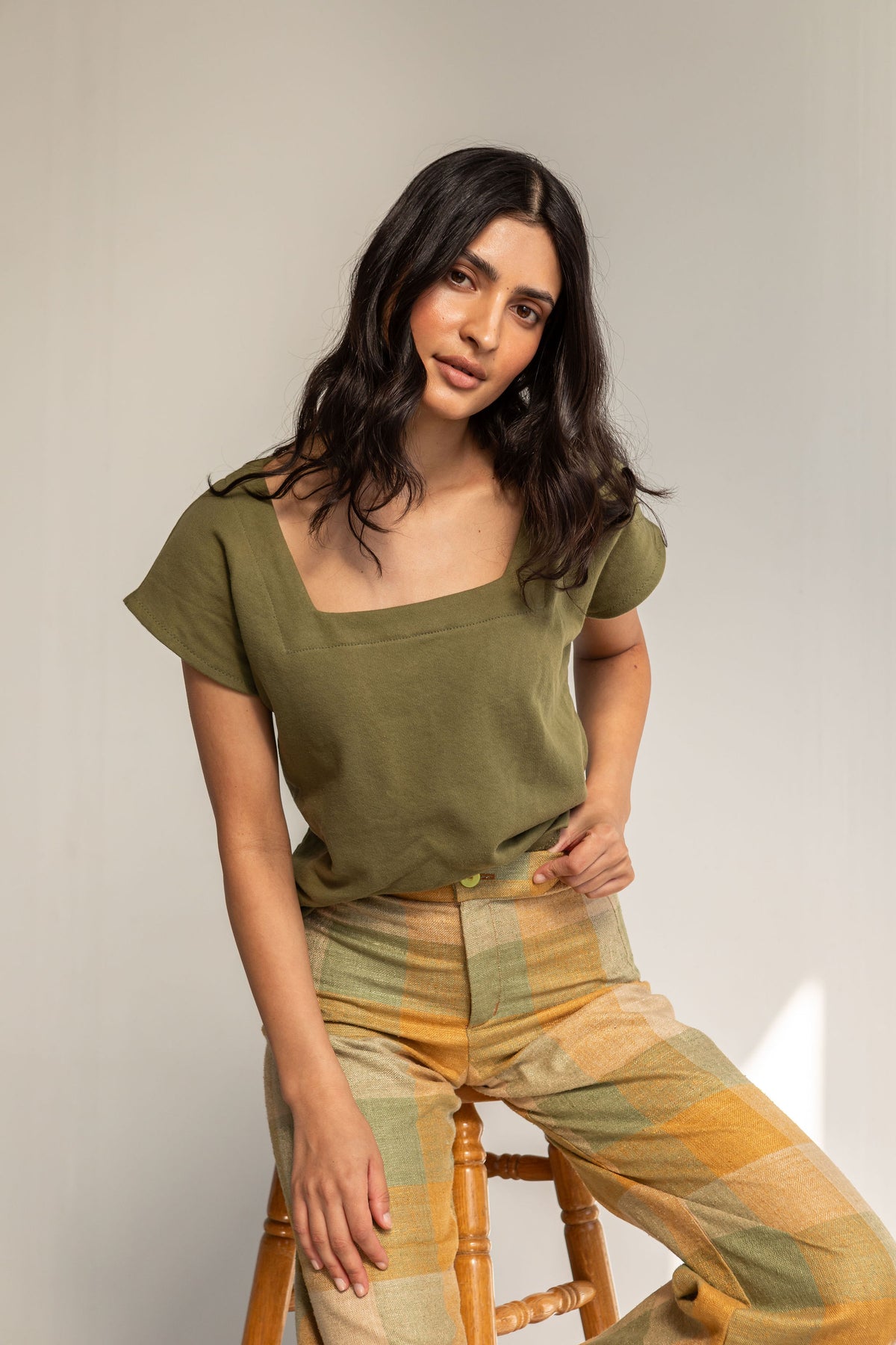 Square Neck Top - PDF Pattern