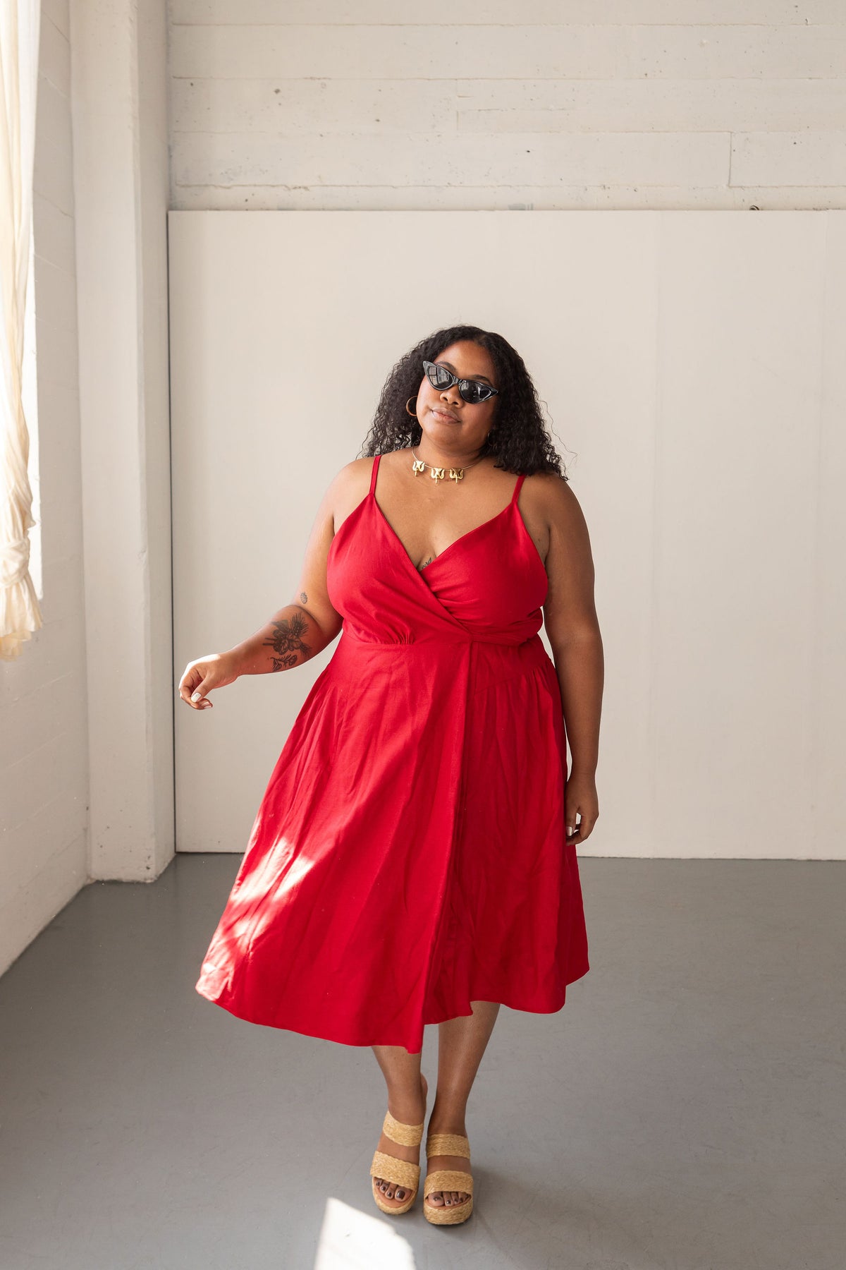 Wren Wrap Dress - PDF Pattern
