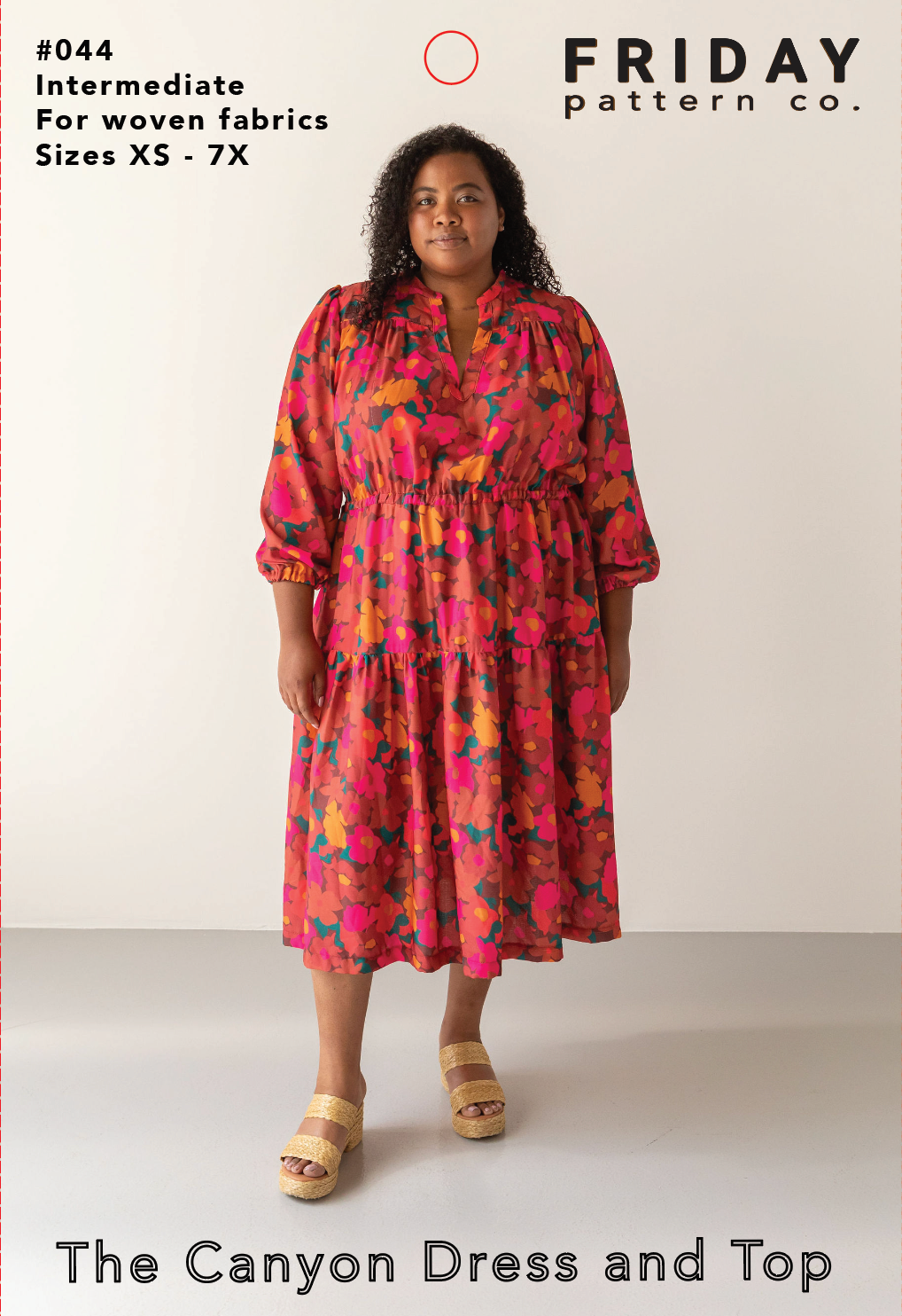 Canyon Top and Dress - Printed Pattern