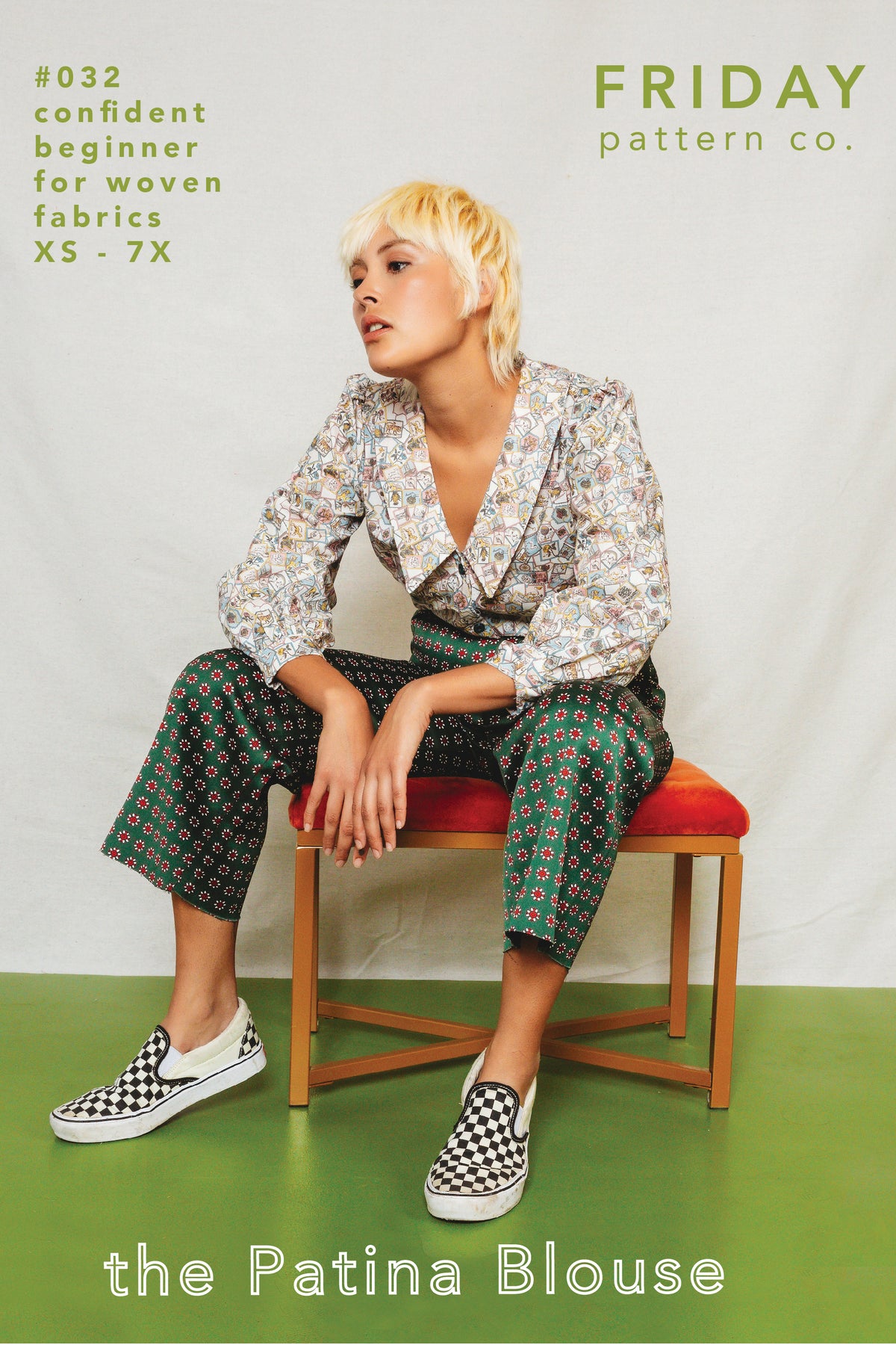 Patina Blouse - Printed Pattern